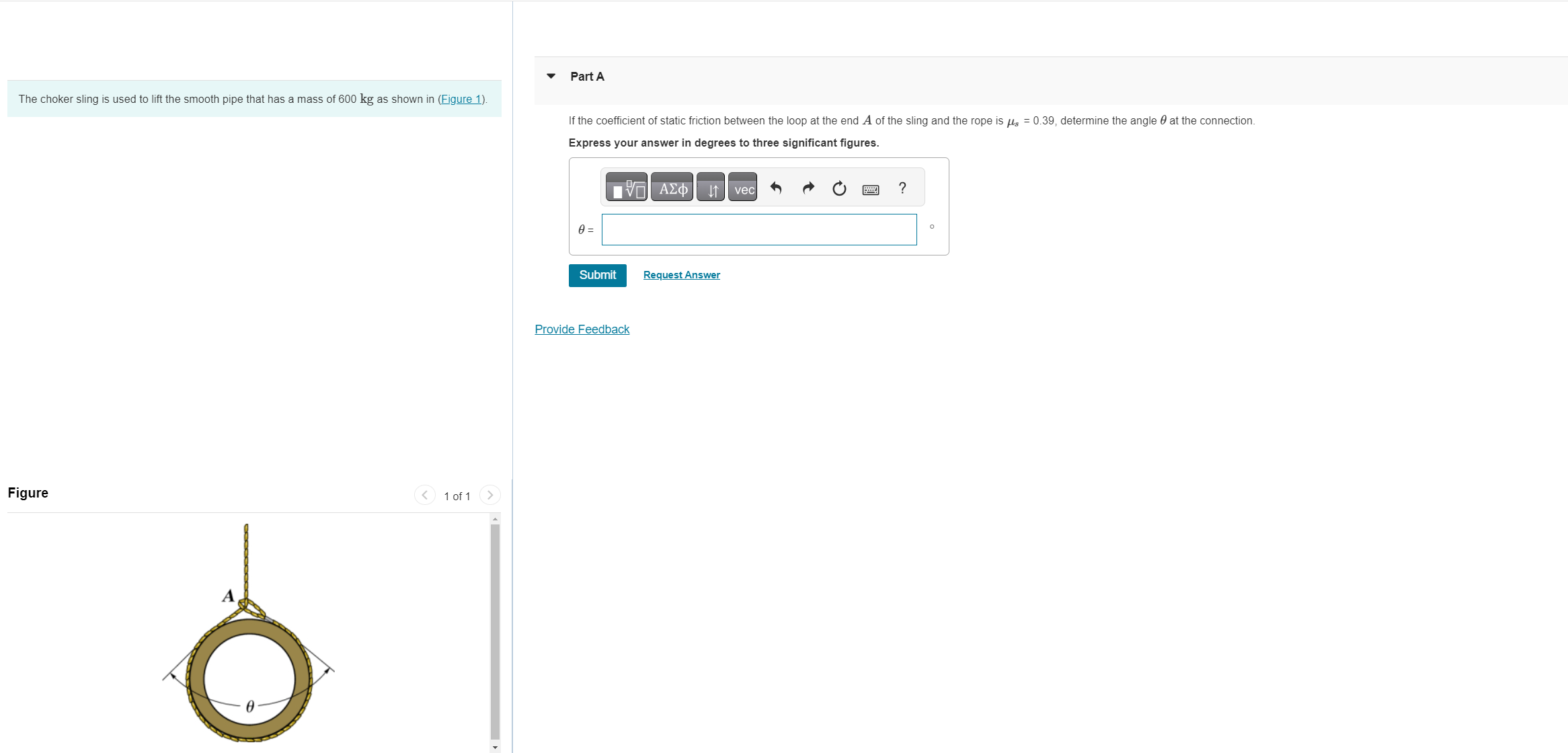 The choker sling is used to lift the smooth pipe
