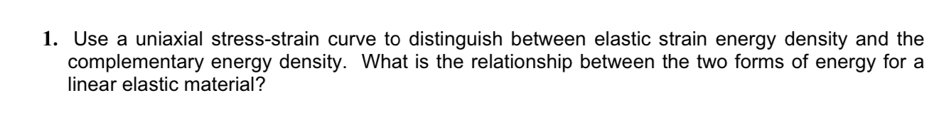 Use a uniaxial stress - strain curve to