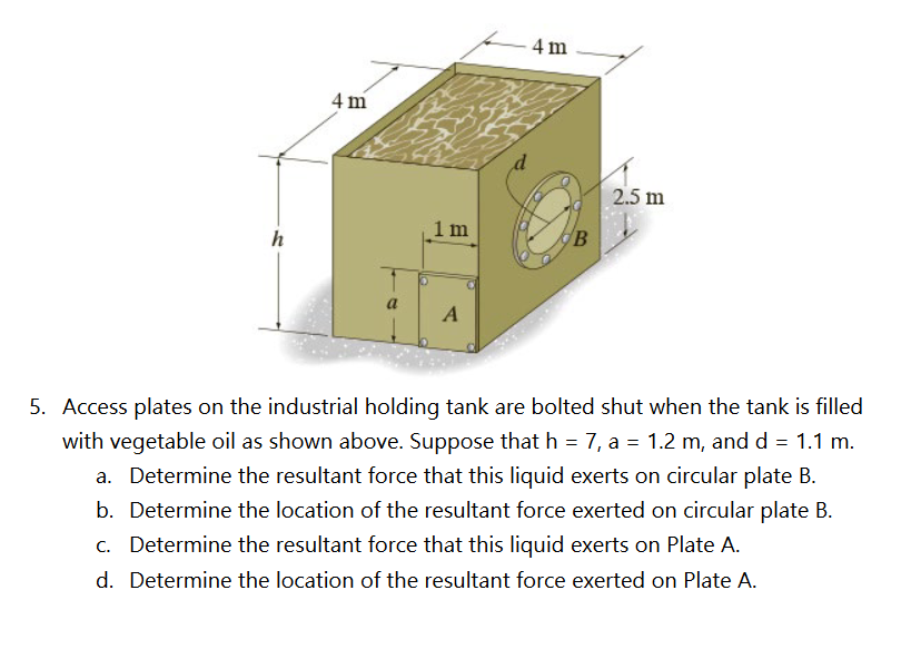 Access plates on the industrial holding tank are