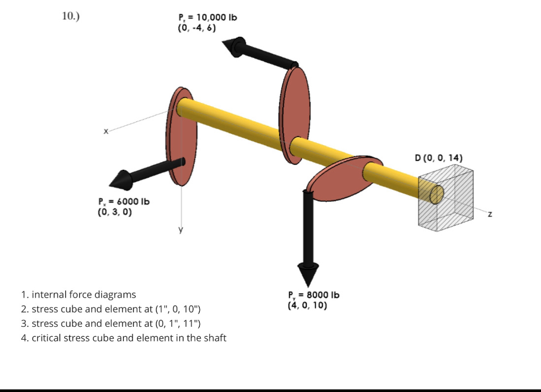 1 0 . ) Please solve with steps and diagrams,