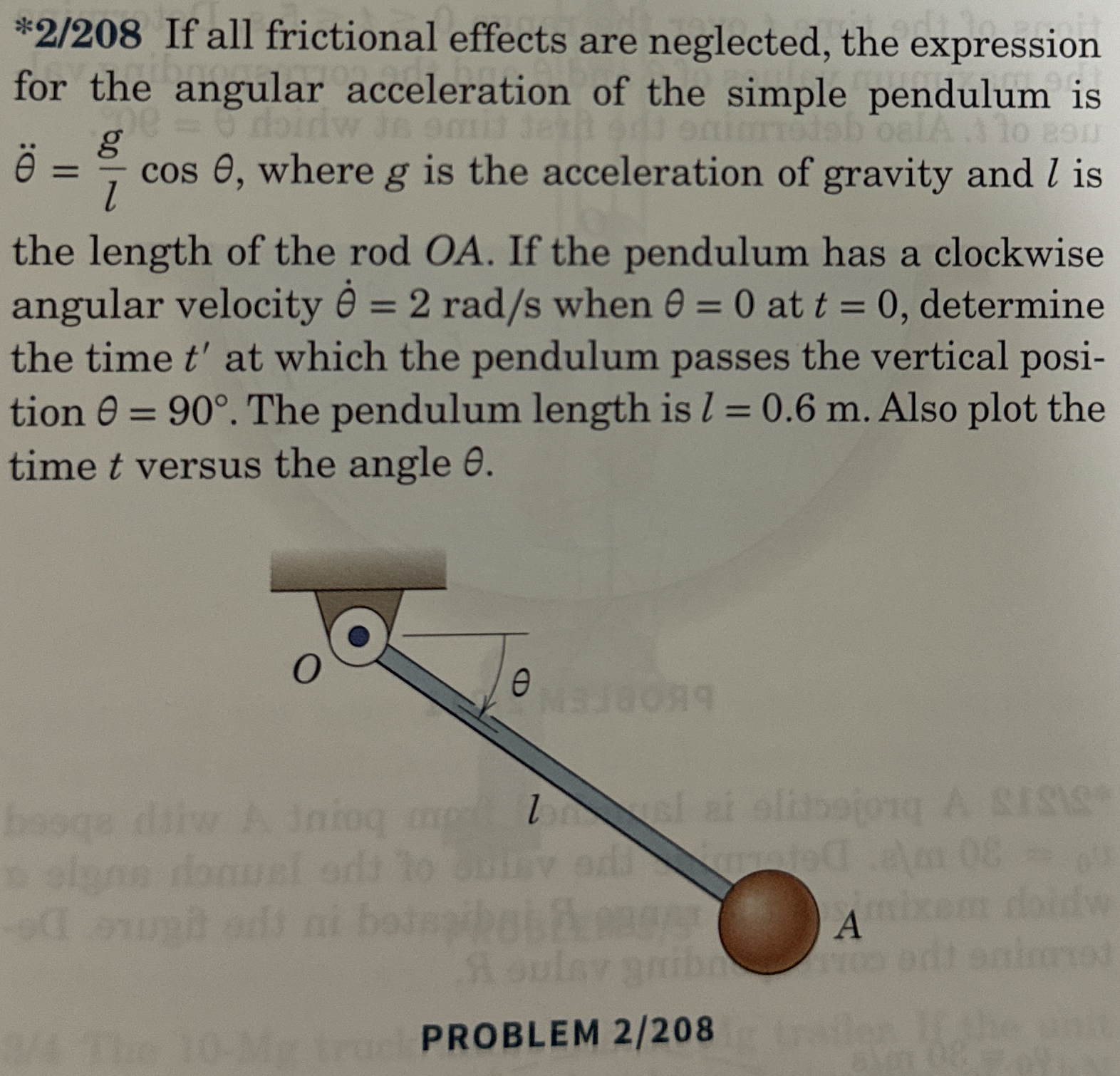 * 2 / 2 0 8 If all frictional effects are