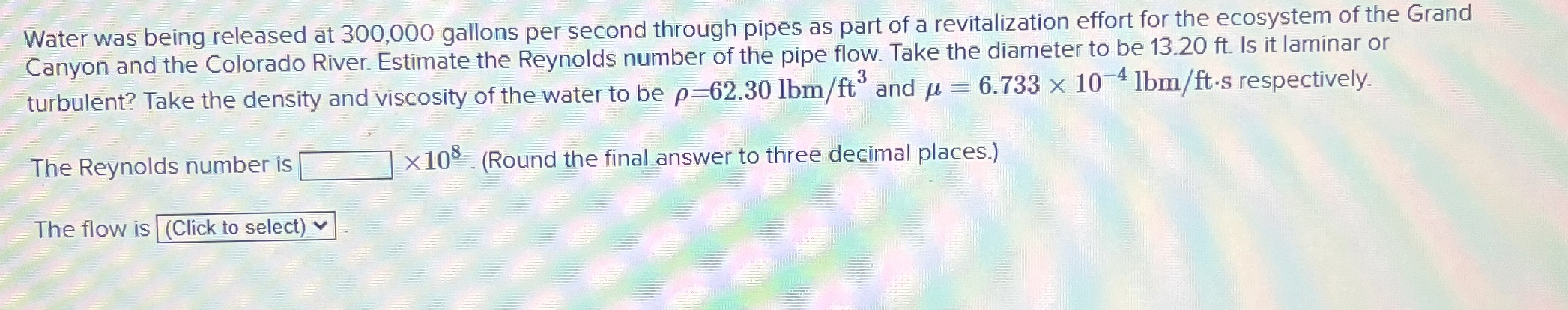 Water was being released at 3 0 0 , 0 0 0 gallons