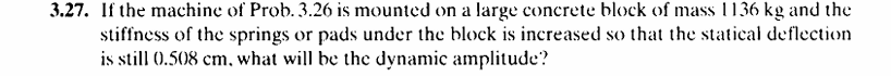 3 . 2 7 . If the machine of Prob. 3 . 2 6 is