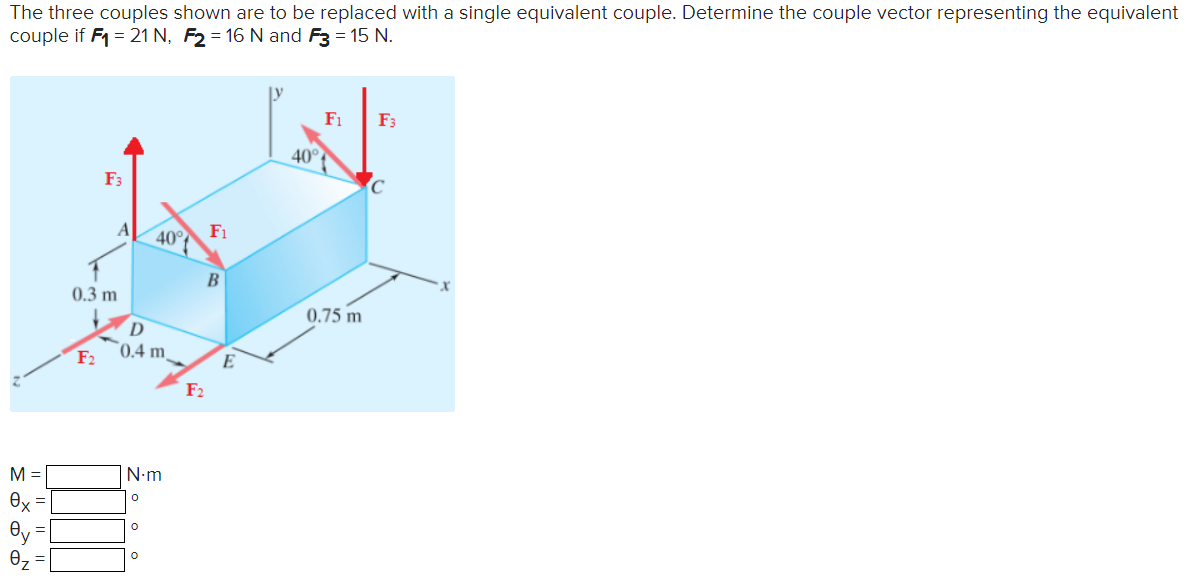 The three couples shown are to be replaced with a