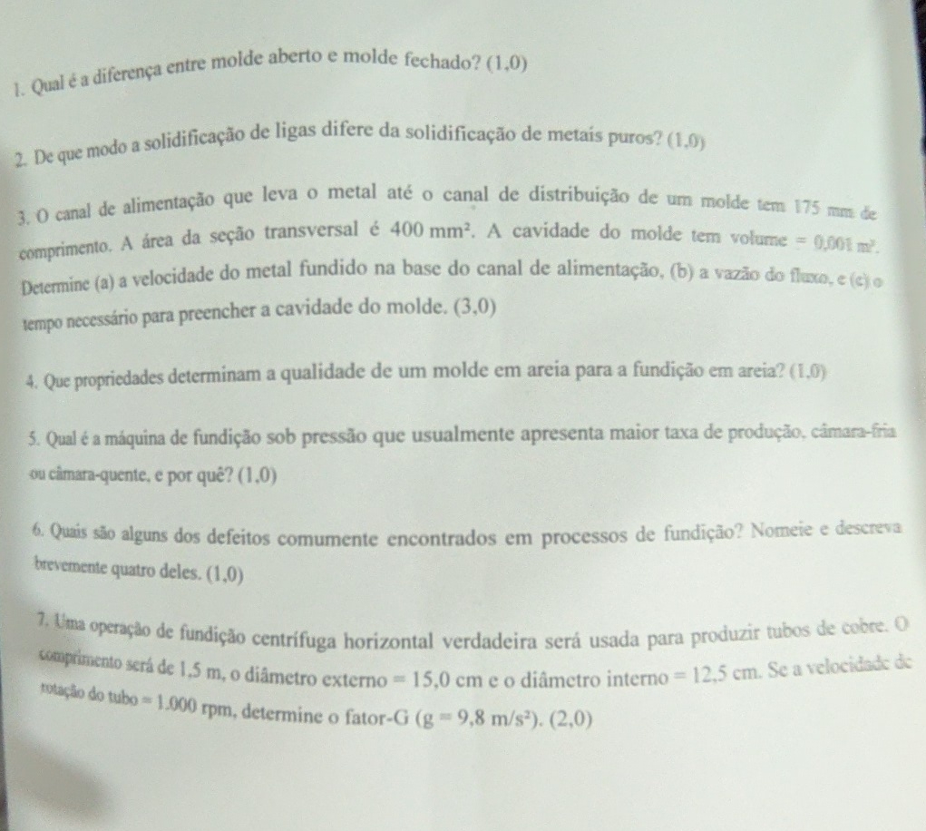 Qual a diferen a entre molde aberto e molde