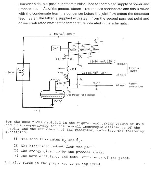 Please solve the following by including values