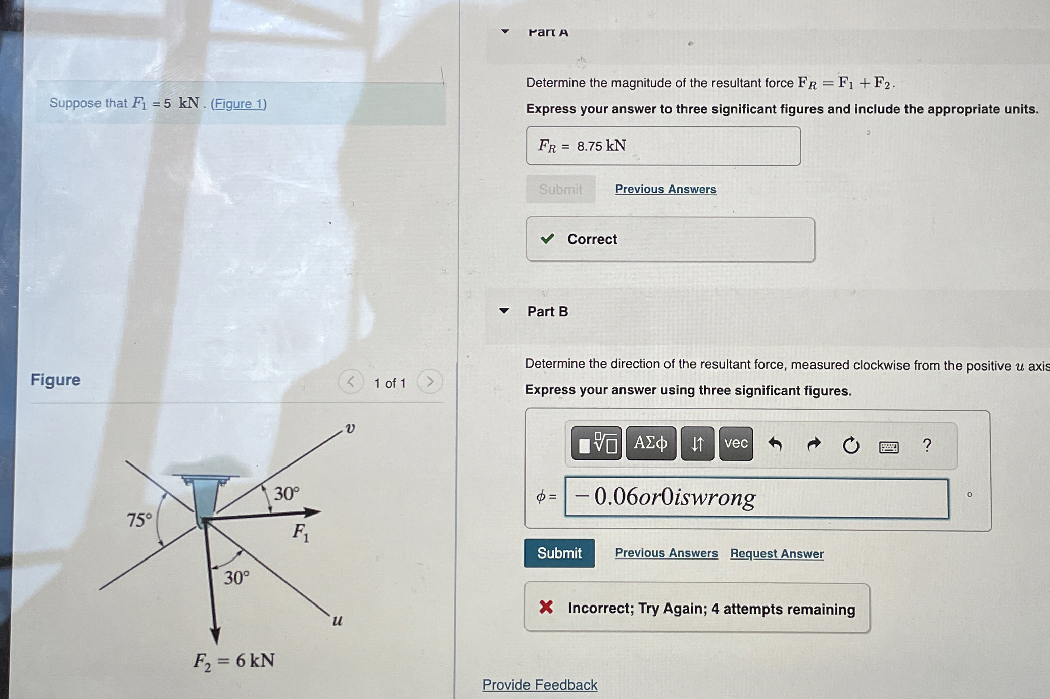 Suppose that F 1 = 5 k N . ( Figure 1 ) Figure 1