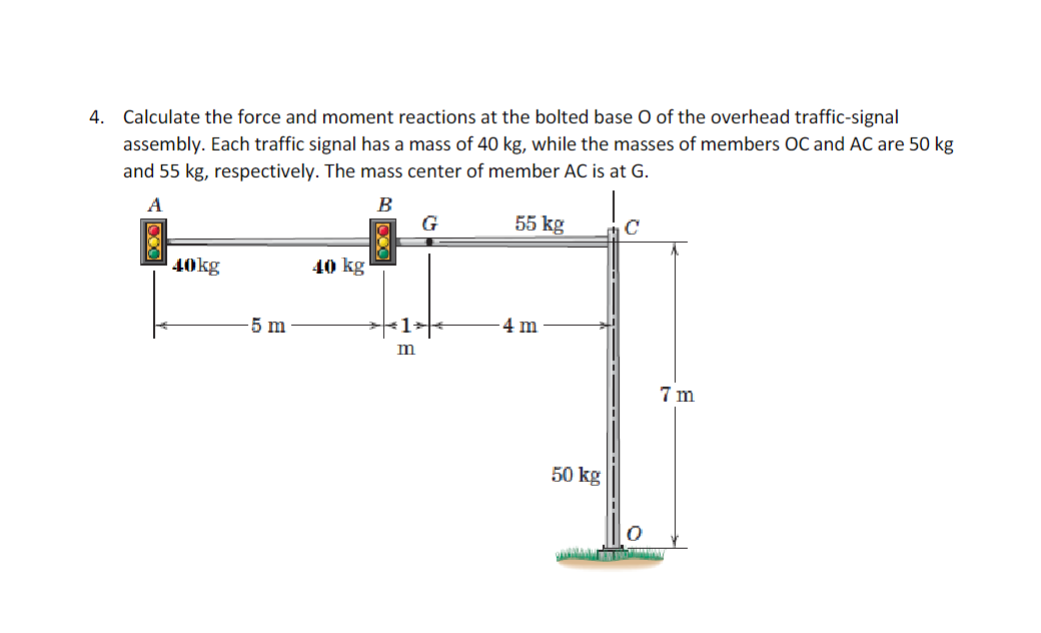 DRAW FREE BODY DIAGRAM AND SOLVE Calculate the