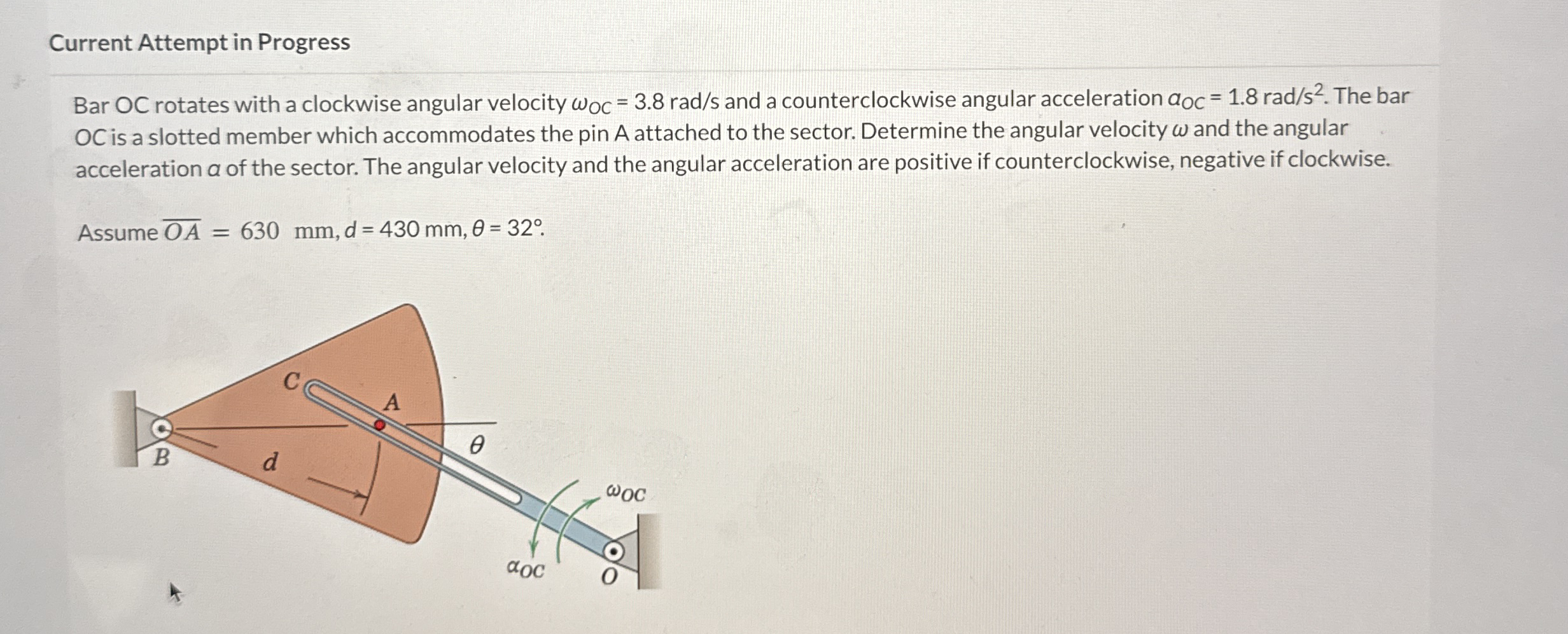 Current Attempt in Progress Bar OC rotates with a