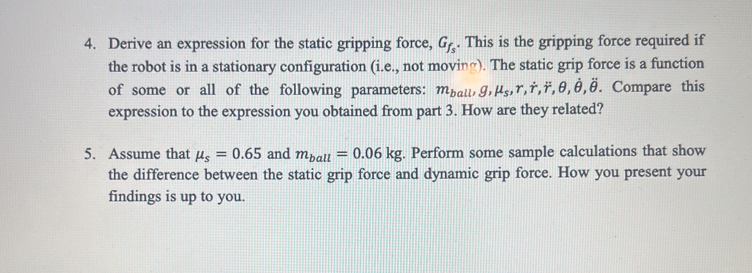 For your project, you will begin to look at