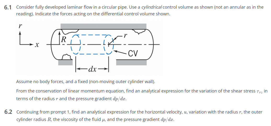 Assume no body forces, and a fixed ( non - moving