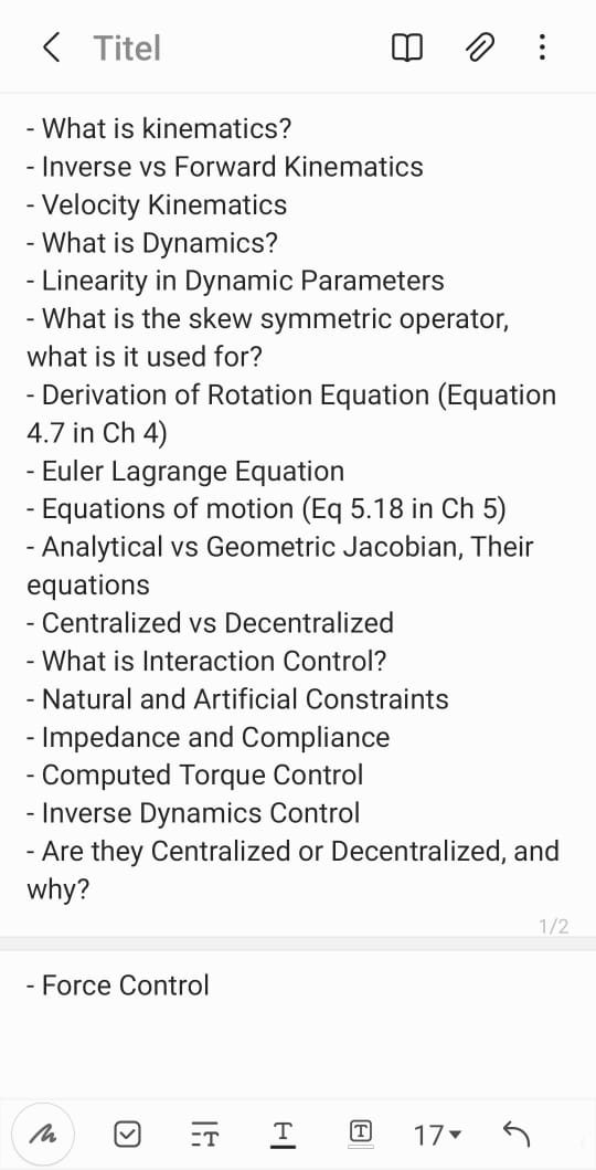 What is kinematics? Inverse vs Forward