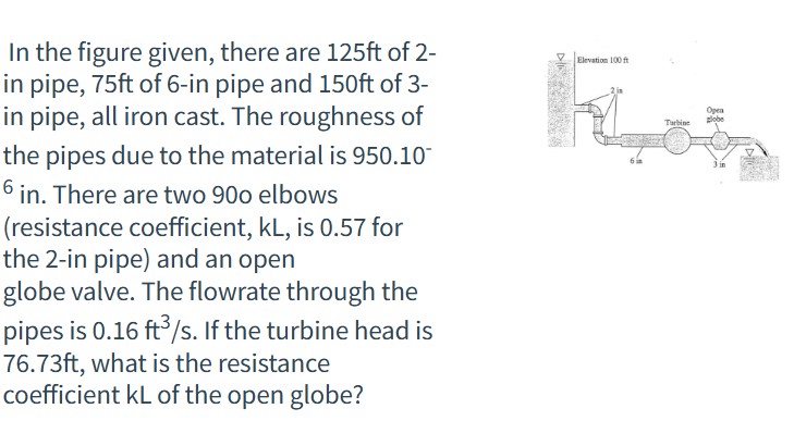 In the figure given, there are 1 2 5 ft of \ ( 2