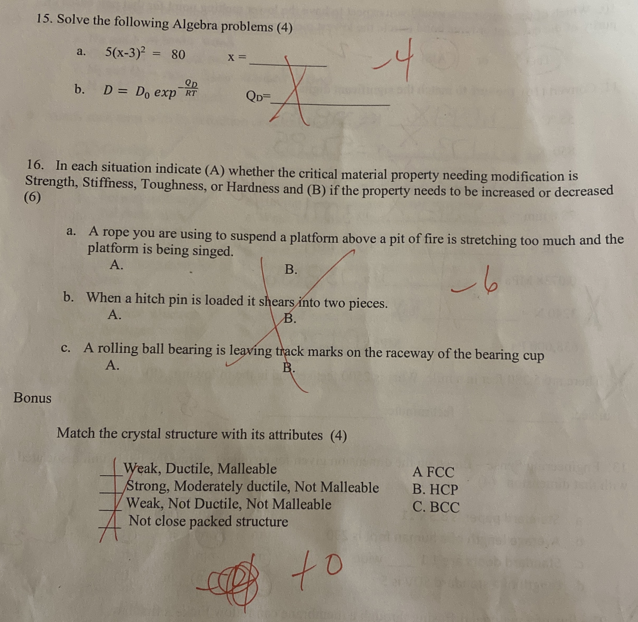Solve the following Algebra problems ( 4 ) a . 5