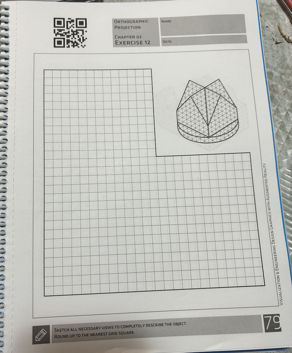 ORTHOGRAPHIC PROJECTION CHAPTER 0 2 EXERCISE 1 2