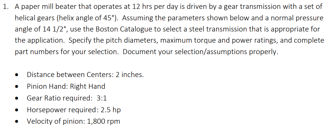 A paper mill beater that operates at 1 2 hrs per