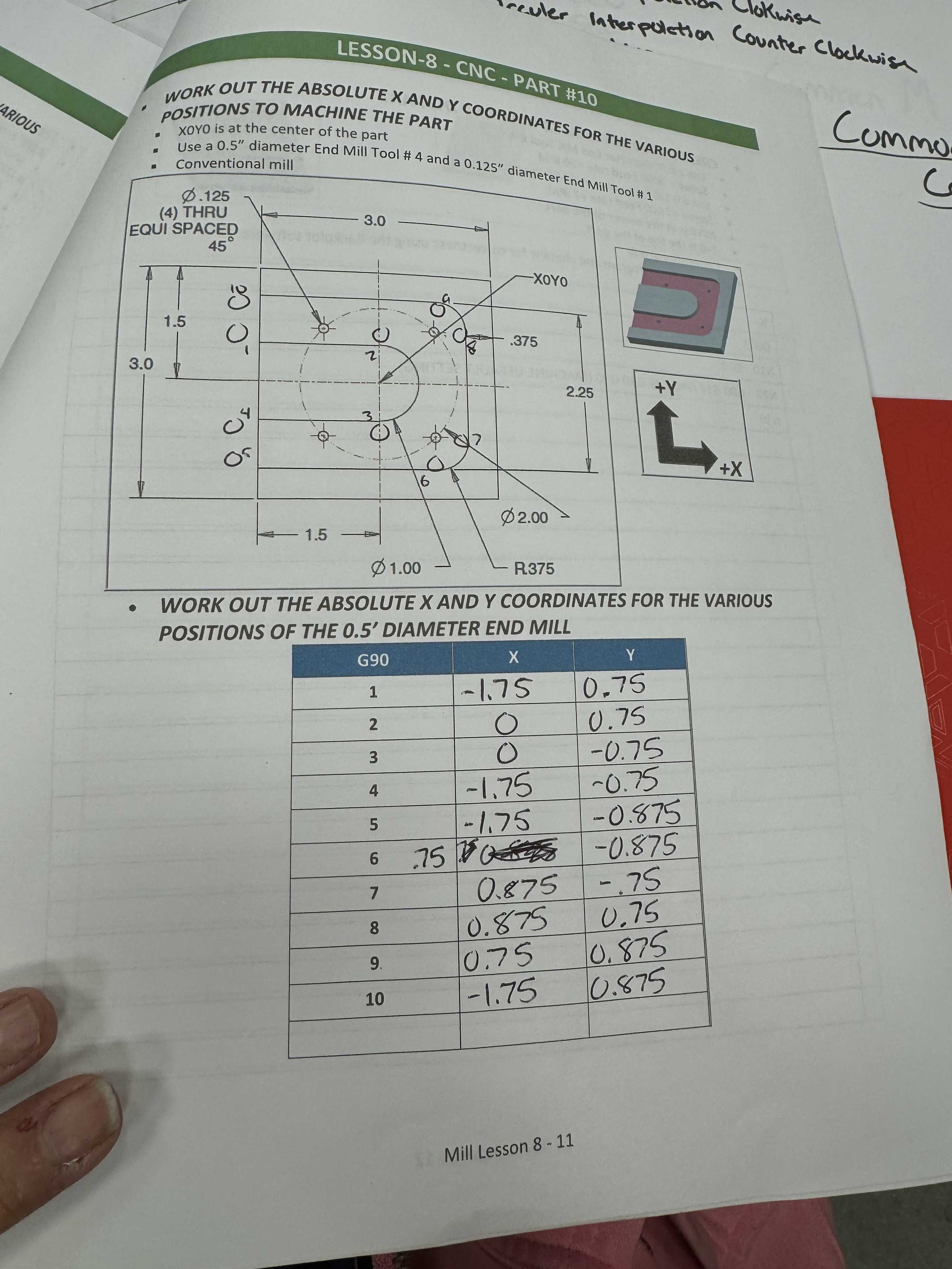 XOYO is at the center of the part Use a 0 . 5 "