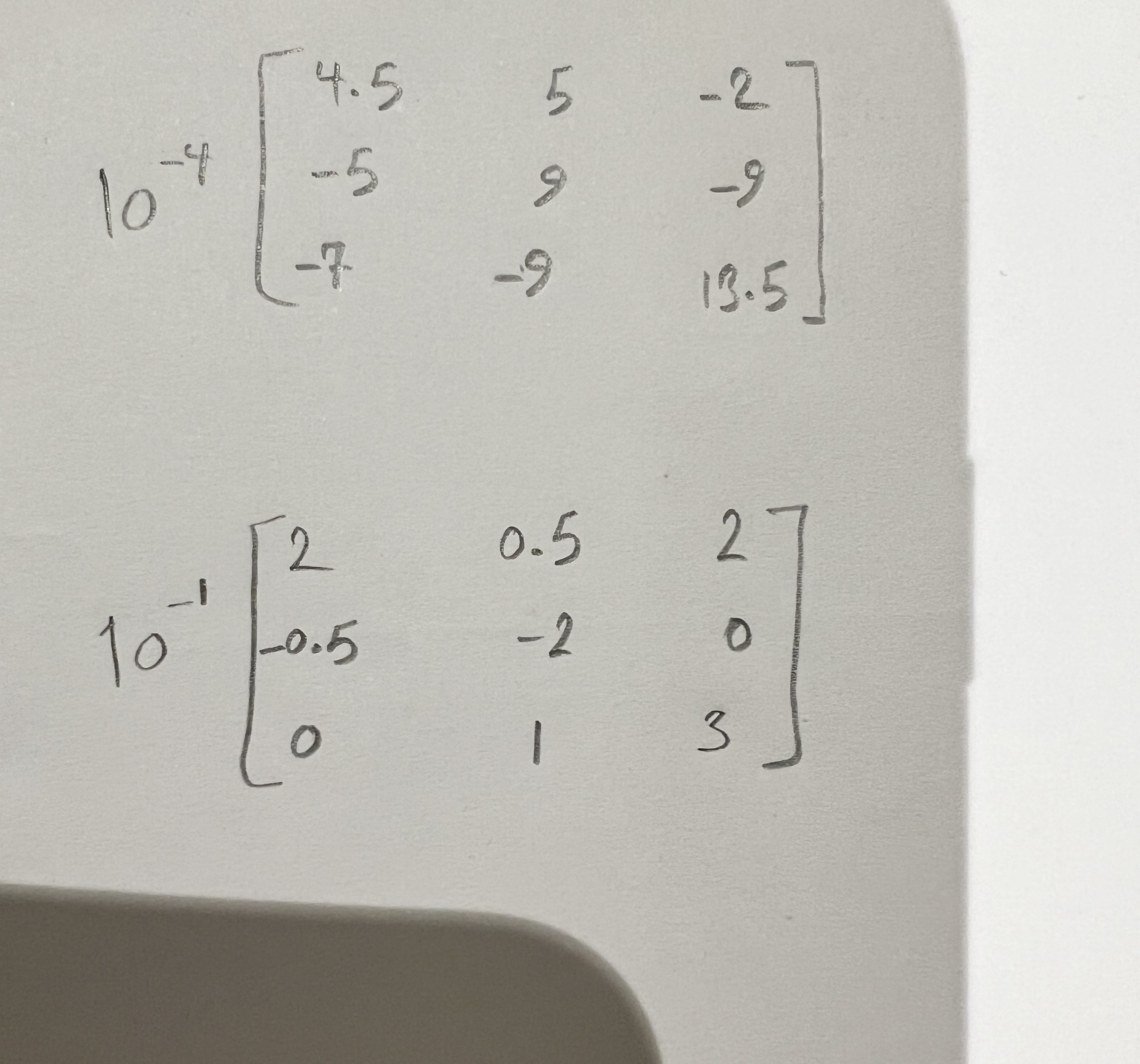 For each of the given displacement gradient
