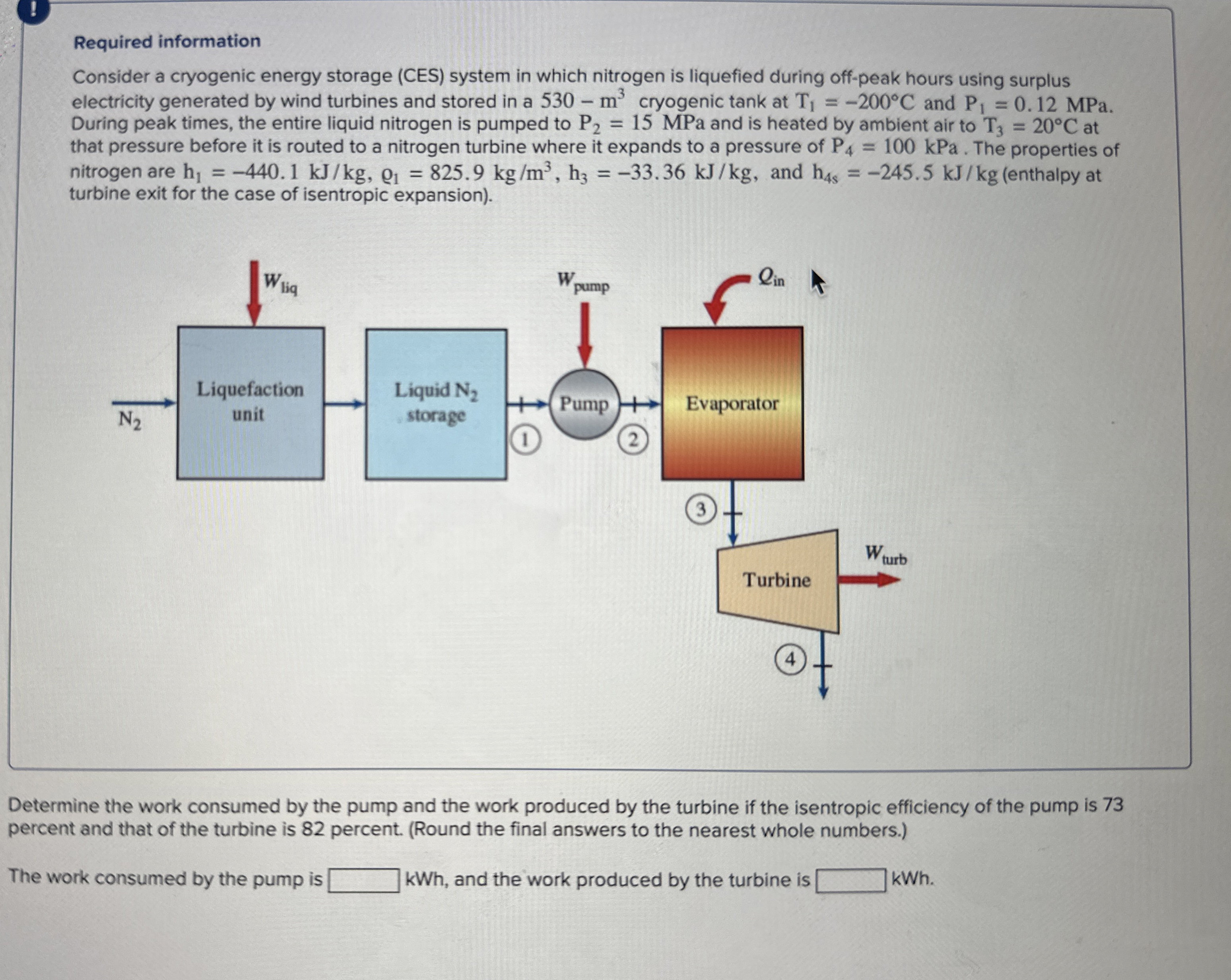 ! Required information Consider a cryogenic