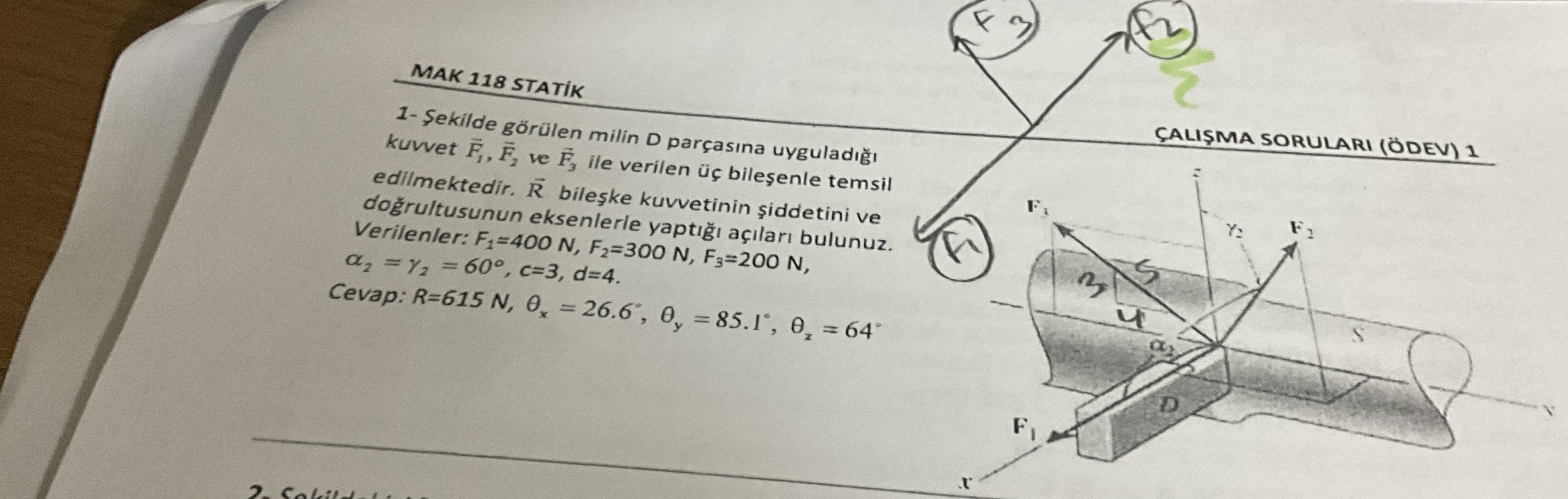 MAK 1 1 8 STATIK ( 8 3 ) 1 - Sekilde g r len