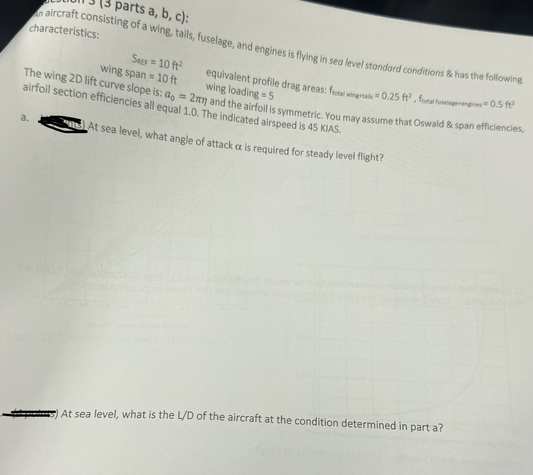 ( s parts a , b , c ) : characteristics: S R E F