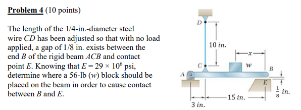 Problem 4 ( 1 0 points ) The length of the 1 4 -