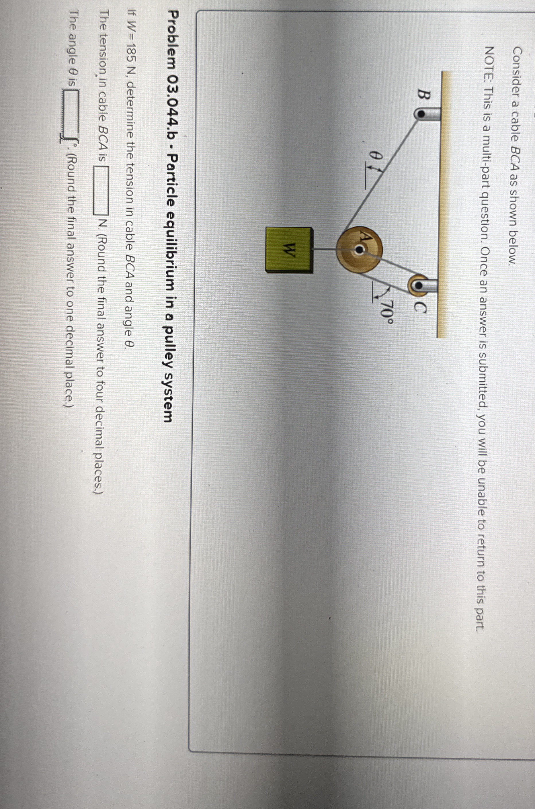 Problem 0 3 . 0 4 4 - Particle equilibrium in a