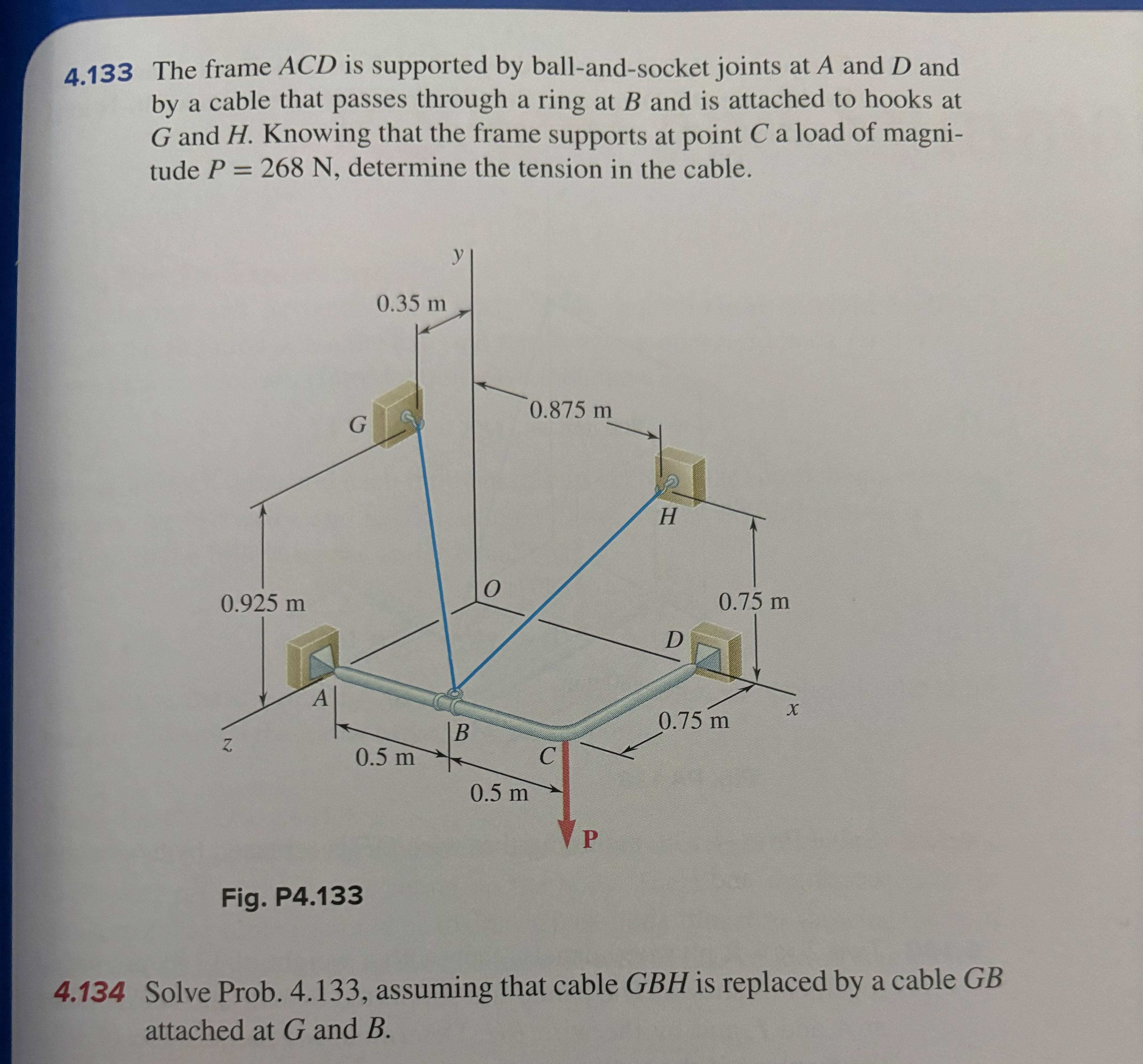 Solving problem 1 . 1 3 4 . 1 . 1 3 3 is included