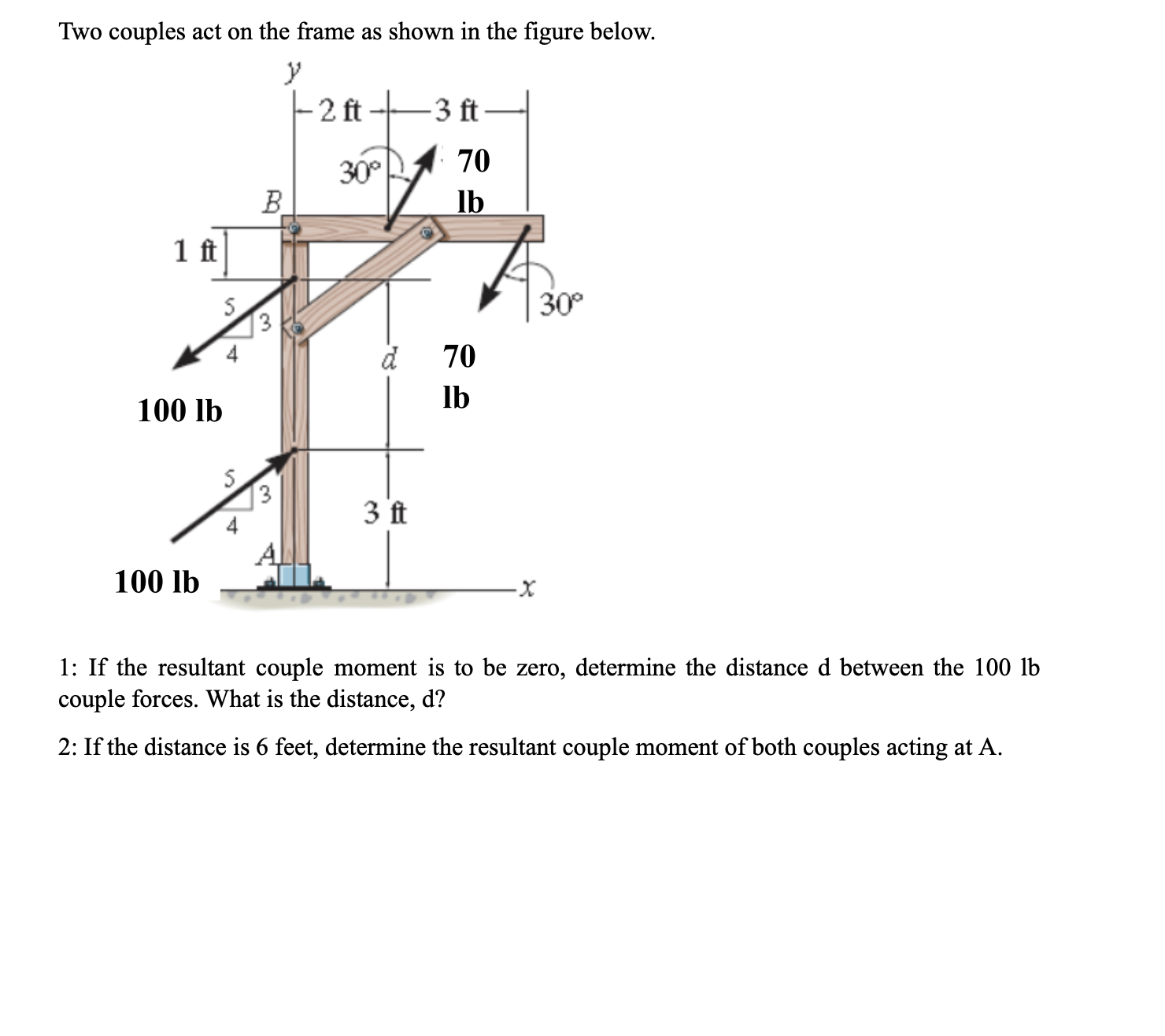 Correct answers are 2 . 2 7 ft 2 9 8 . 1 3 lbft