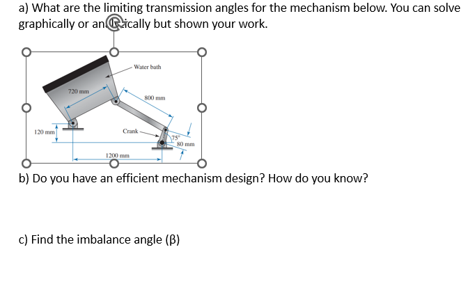 Solve analytically and show steps. thanks! What