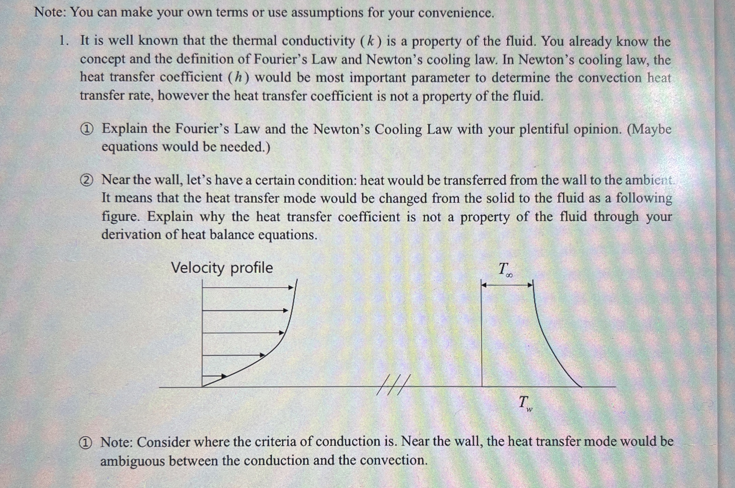Note: You can make your own terms or use