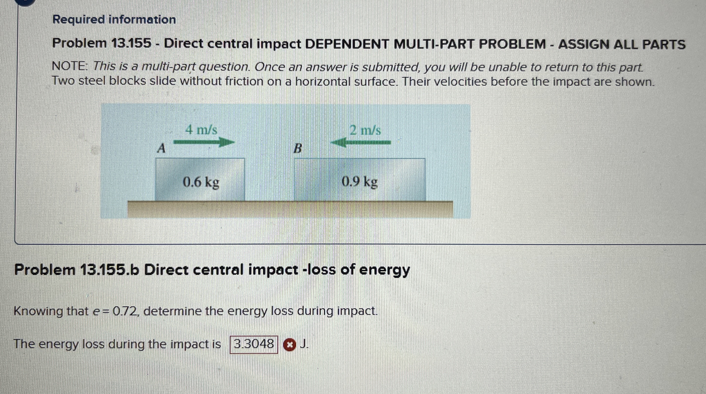 Required information Problem 1 3 . 1 5 5 - Direct
