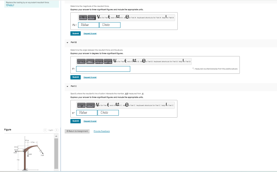 Repplace the loading by an equivilant nasulart