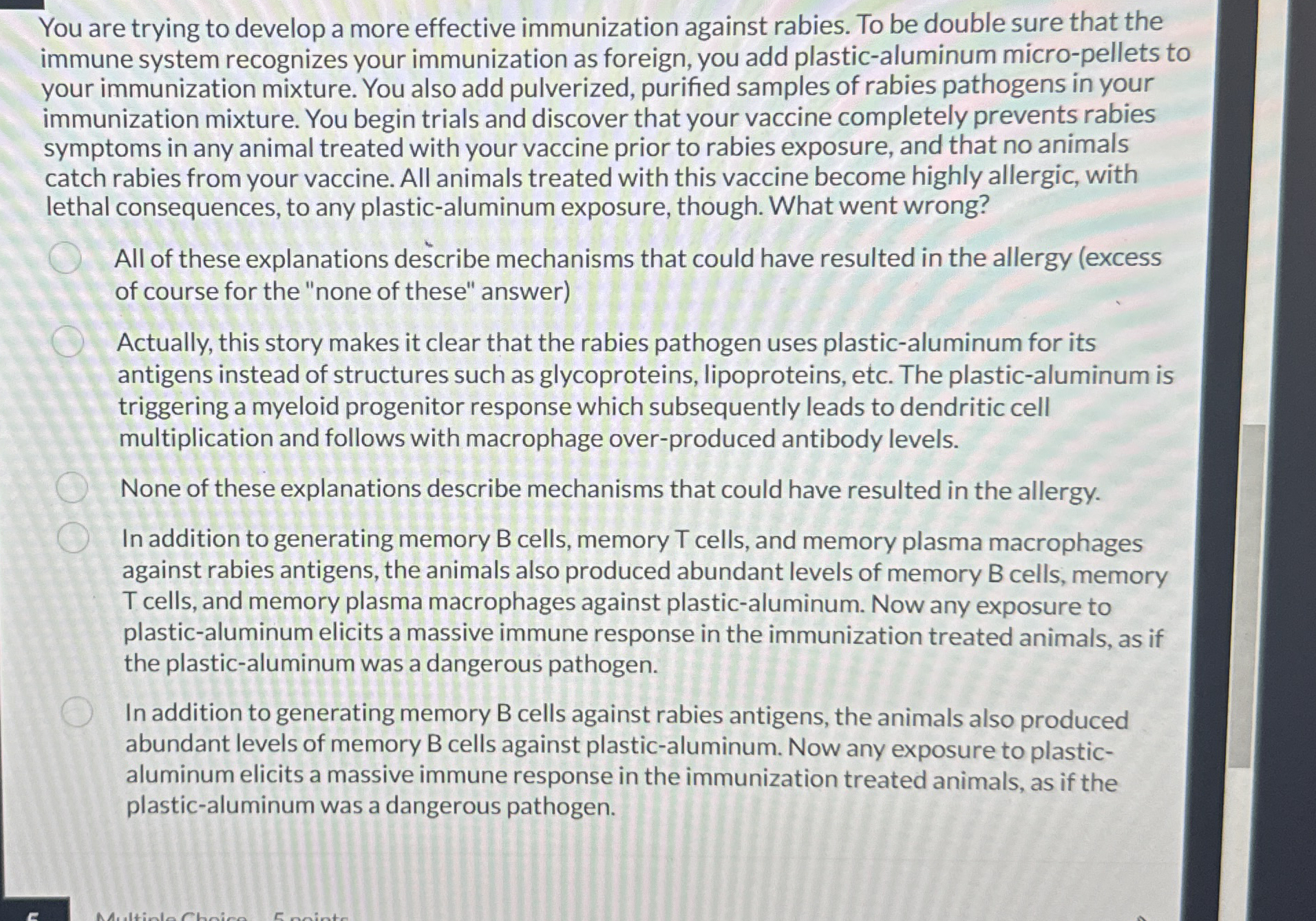 You are trying to develop a more effective