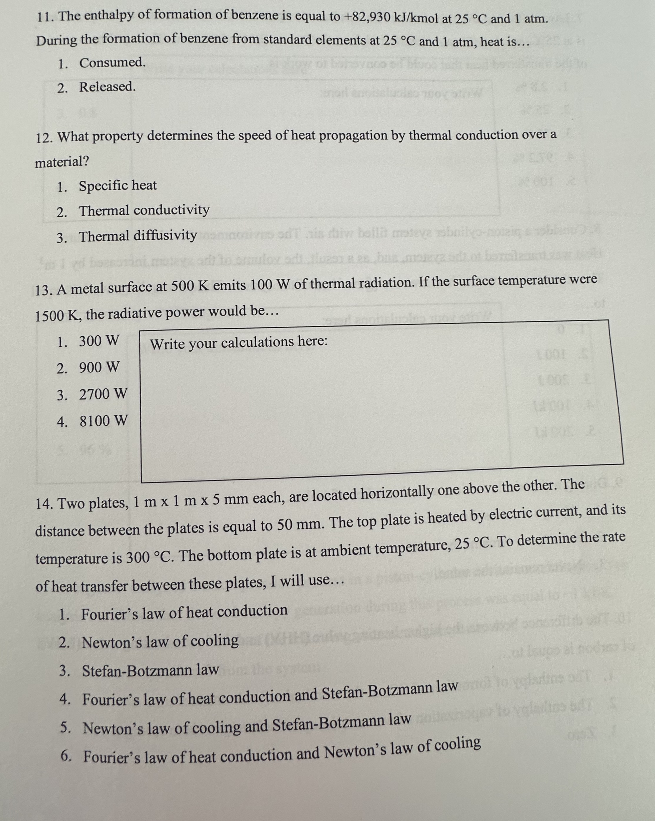 The enthalpy of formation of benzene is equal to