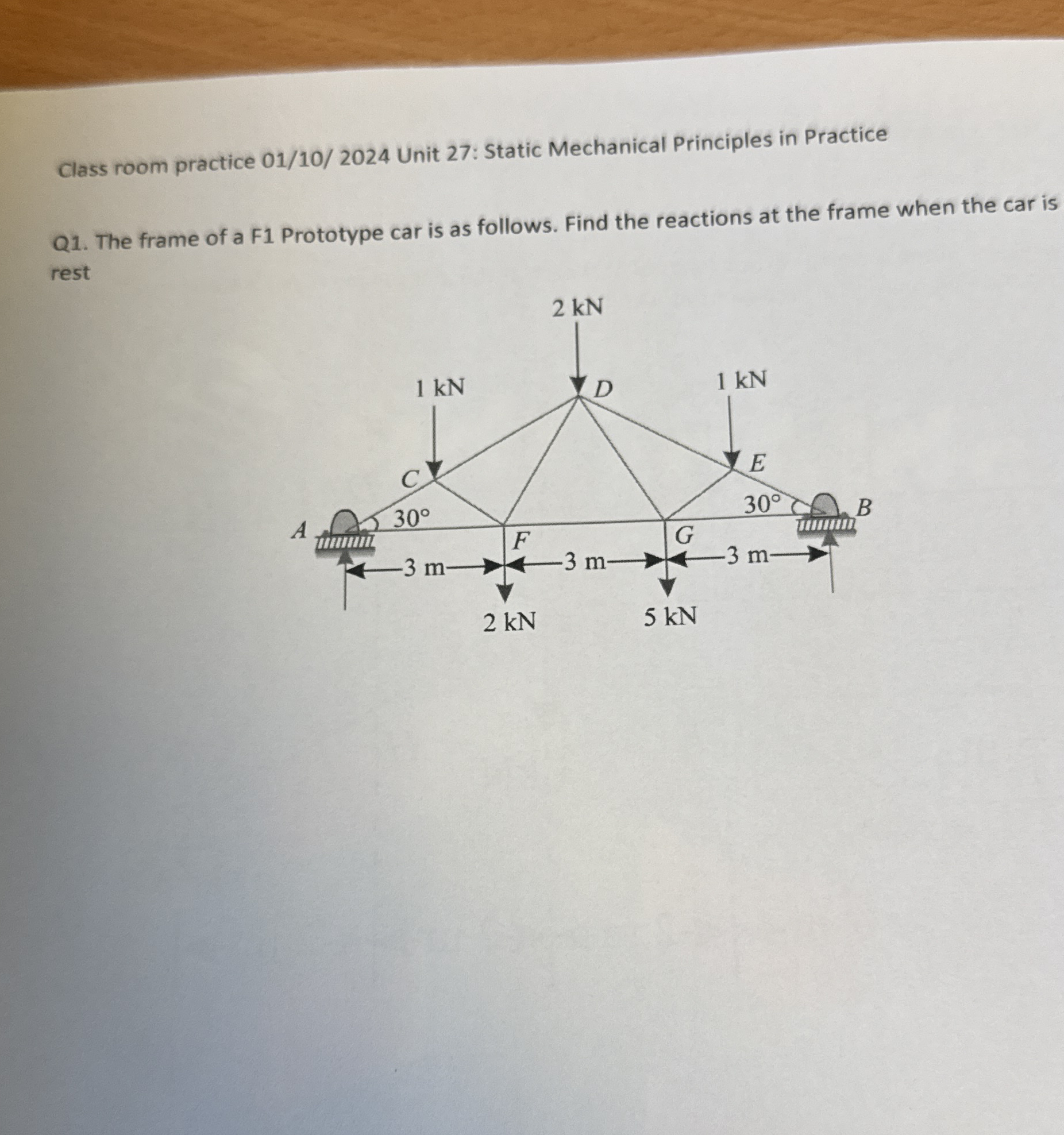 Class room practice 0 1 / 1 0 / 2 0 2 4 Unit 2 7