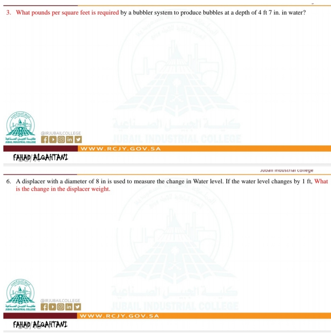 What pounds per square feet is required by a