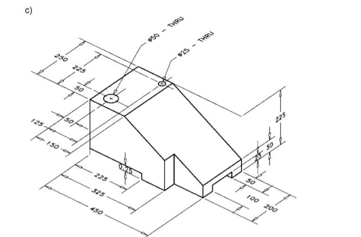 1 . Draw this using catia.