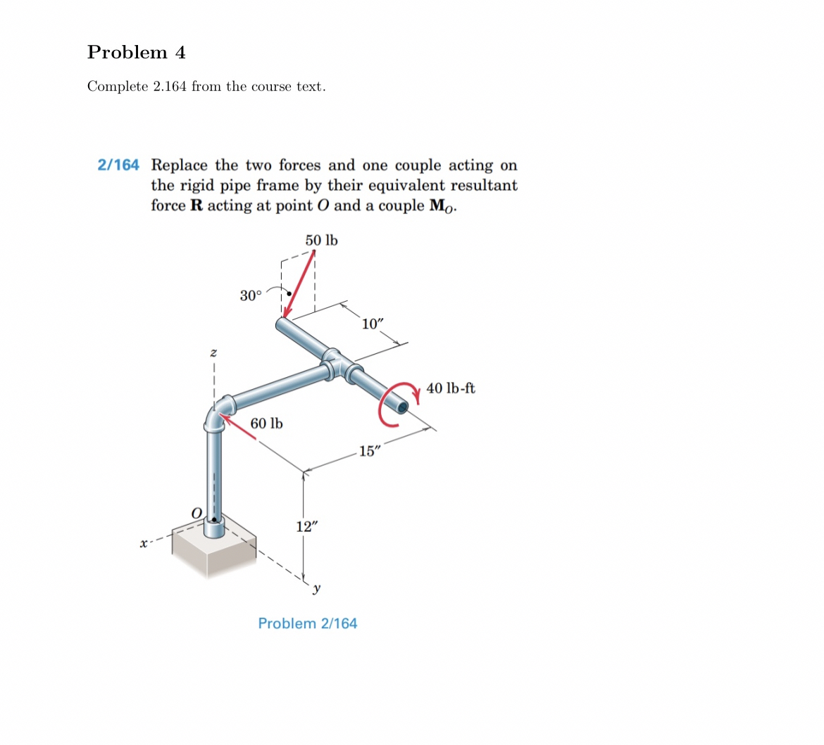 Problem 4 Complete 2 . 1 6 4 from the course