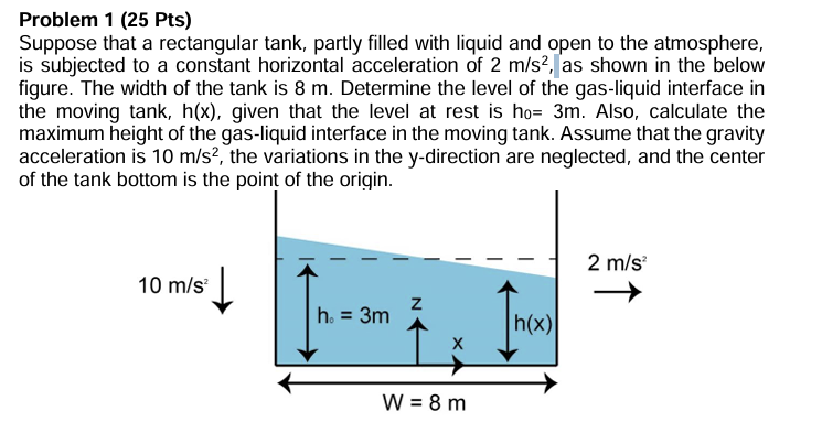Problem 1 ( 2 5 Pts ) Suppose that a rectangular