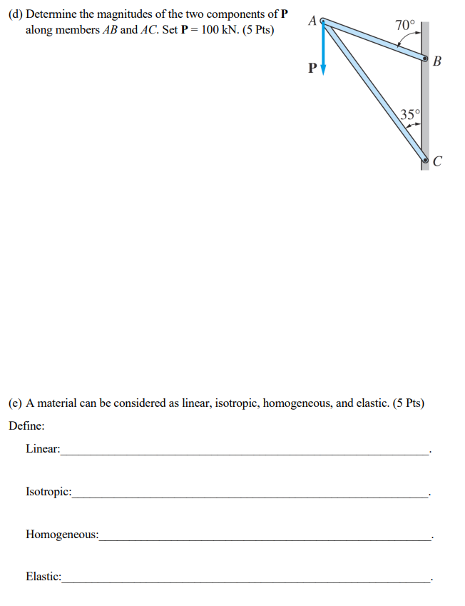( d ) Determine the magnitudes of the two