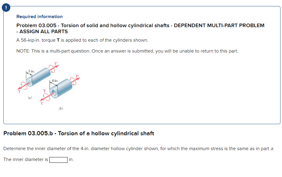 Required information Problem 0 3 . 0 0 5 -