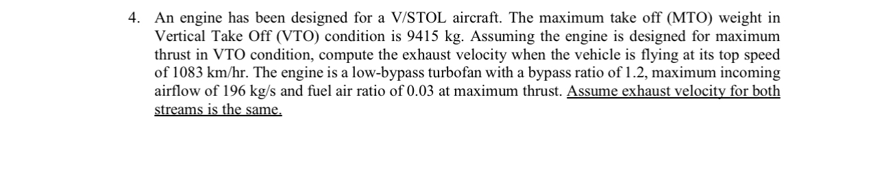 An engine has been designed for a V / STOL