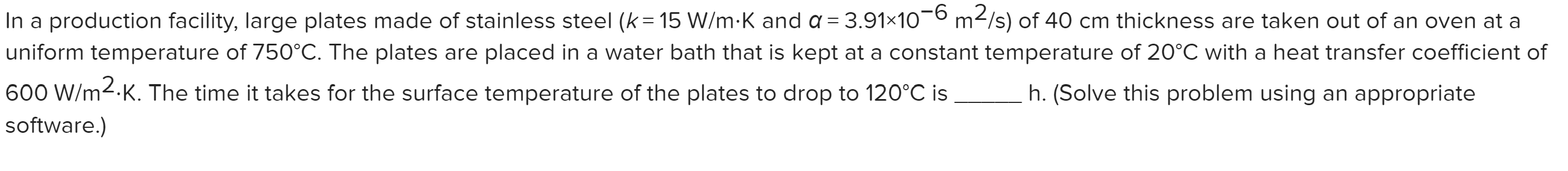In a production facility, large plates made of