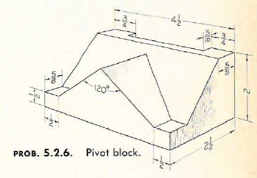 For the following isometric drawings, develop