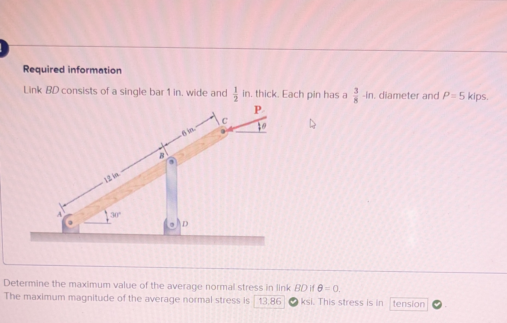 When you solve for the moment, why is it ( 1 8 si
