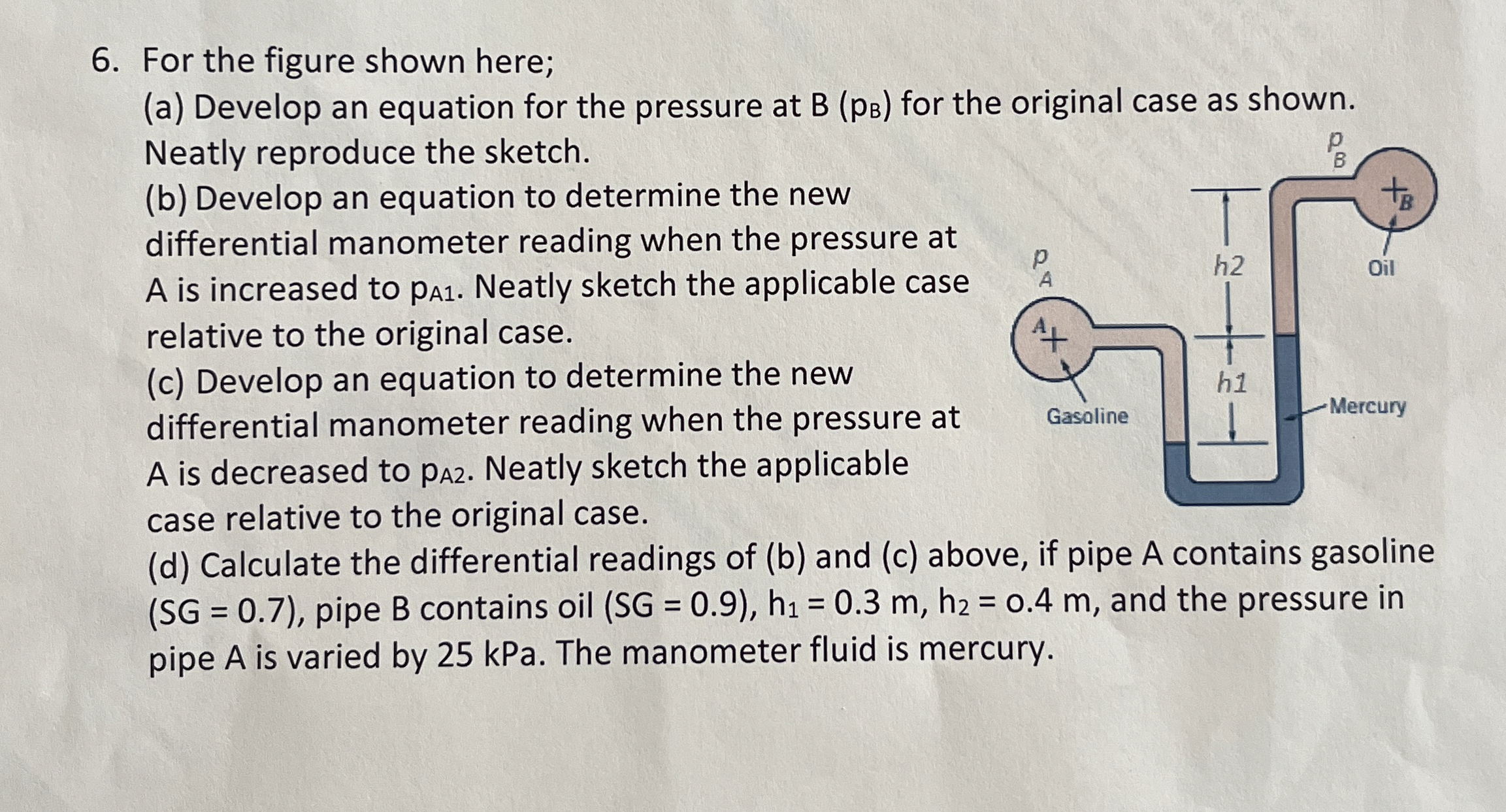 For the figure shown here; ( a ) Develop an