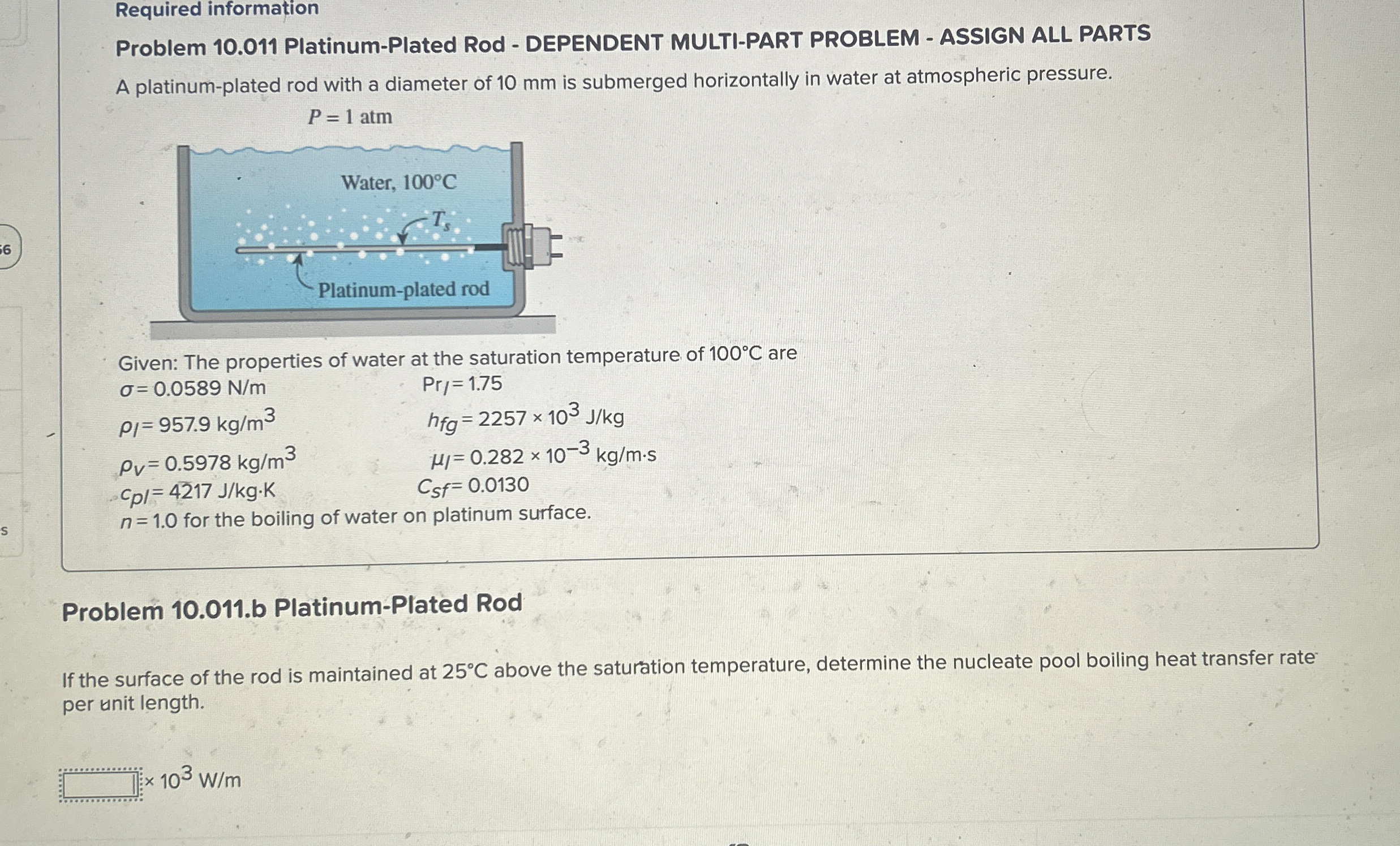 Required information Problem 1 0 . 0 1 1 Platinum