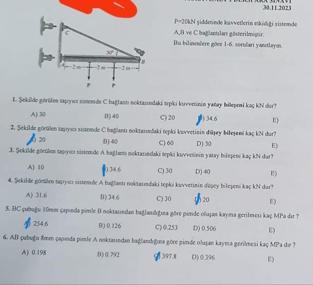 3 0 . 1 1 . 2 0 2 3 P = 2 0 k N iddetinde