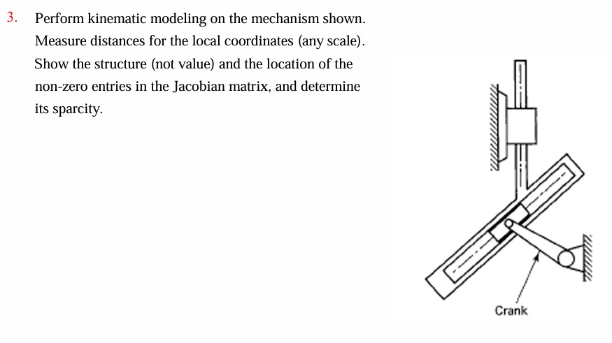 Perform kinematic modeling on the mechanism